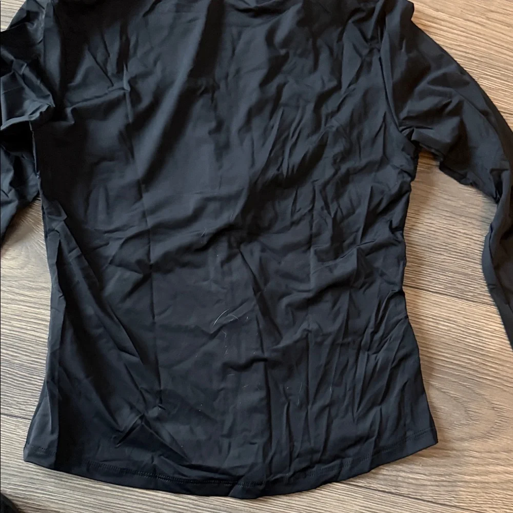 SHEIN Charcoal Zip-Up Hoodie